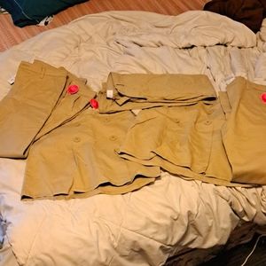 School uniform bottoms lot girls size 14